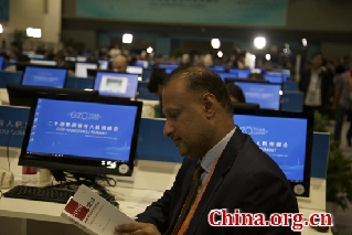 




 中国网9月6日讯 （记者 何珊 张露露）9月4日，二十国集团（G20